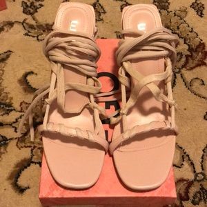 EZRI PINK PU UK size 5